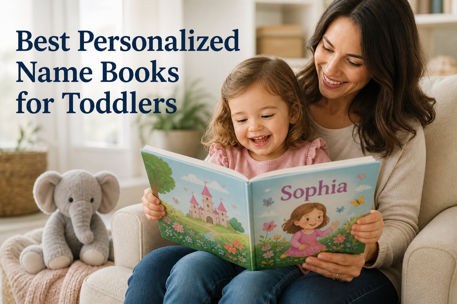 Best Personalized Name Books for Toddlers