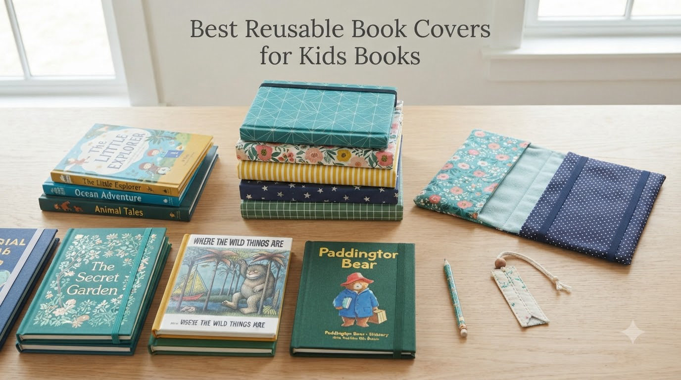 Best Reusable Book Covers for Kids Books