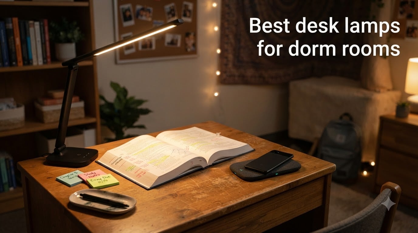 Best desk lamps for dorm rooms