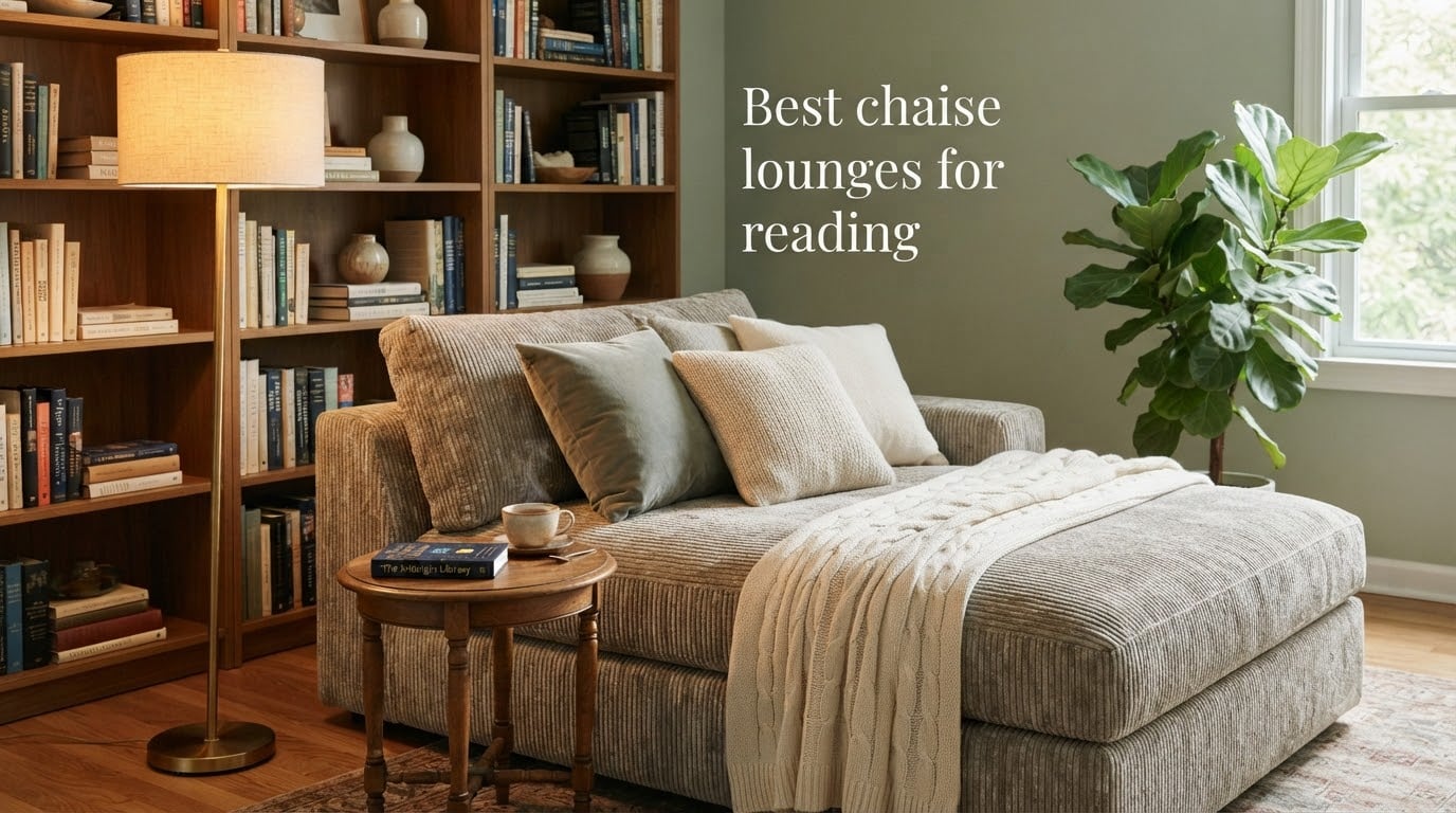 Best chaise lounges for reading