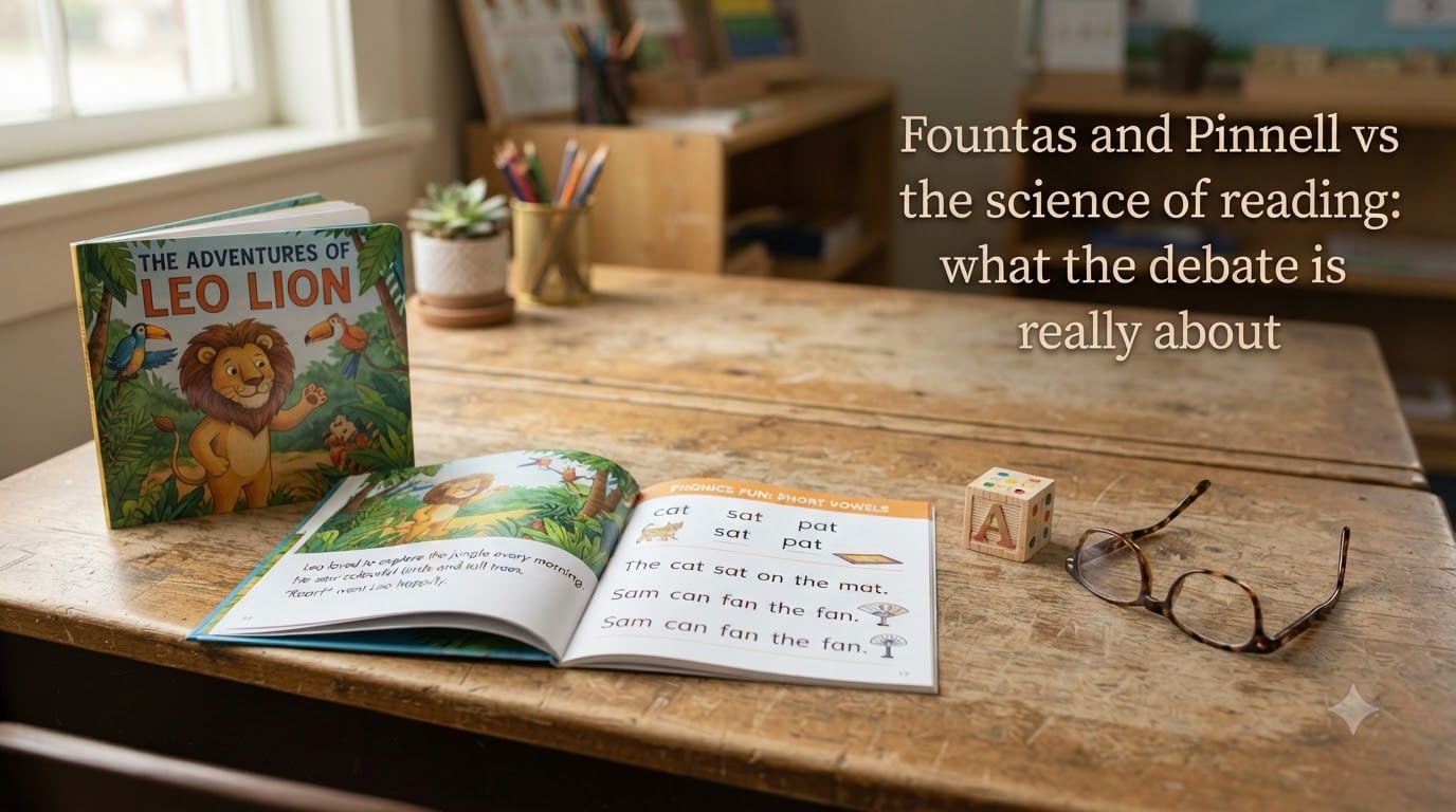 Fountas and Pinnell vs the science of reading: what the debate is really about