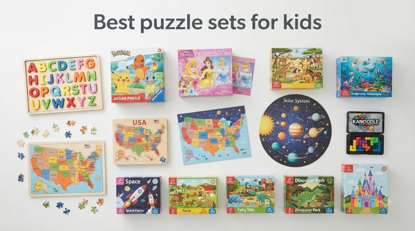 Best puzzle sets for kids
