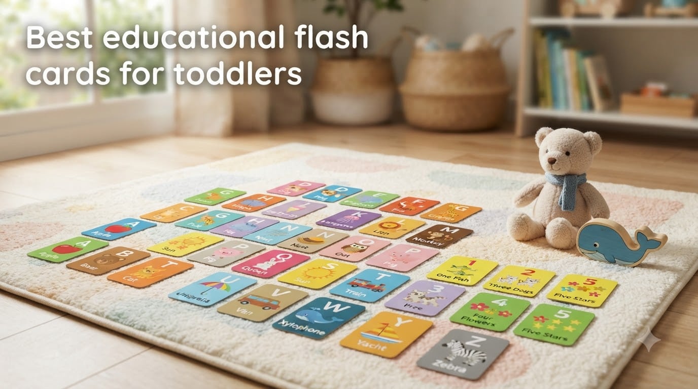 Best educational flash cards for toddlers