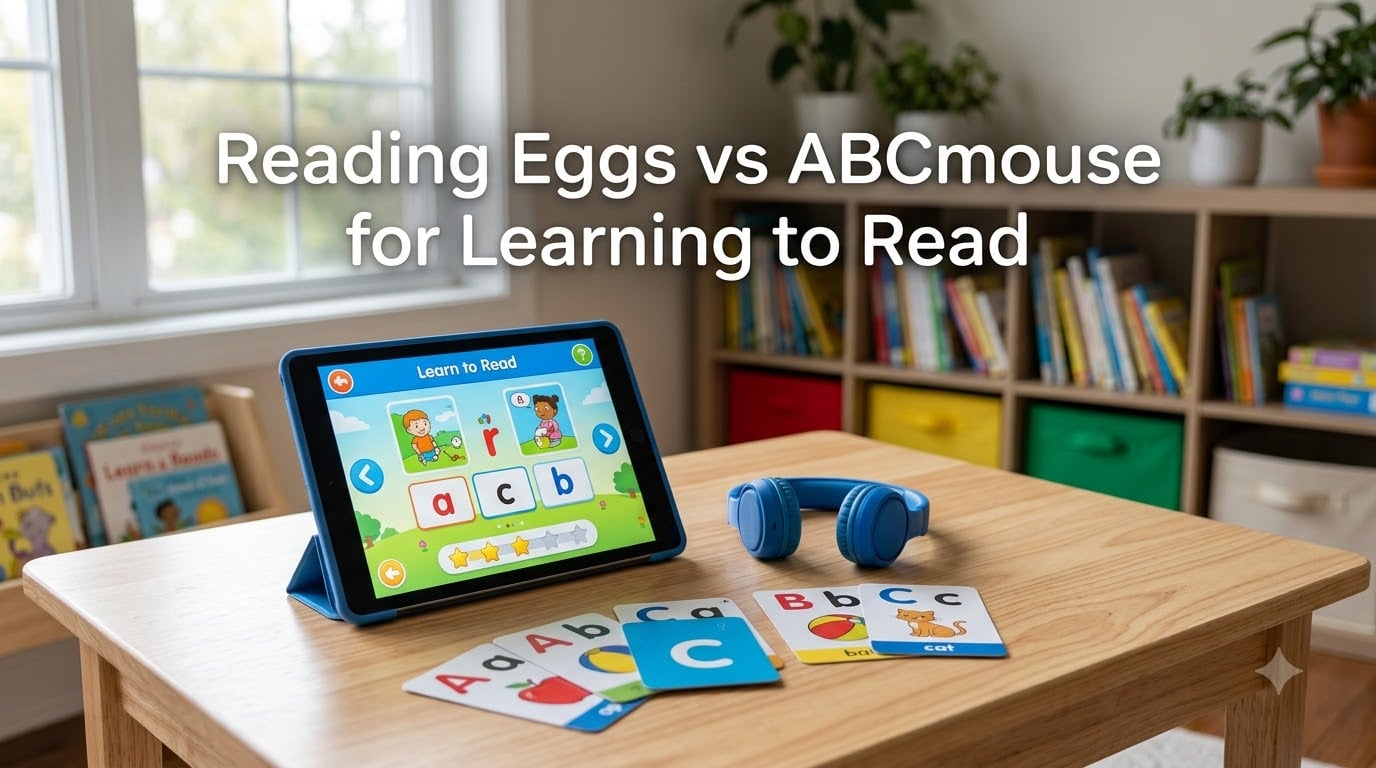 Reading Eggs vs ABCmouse for Learning to Read