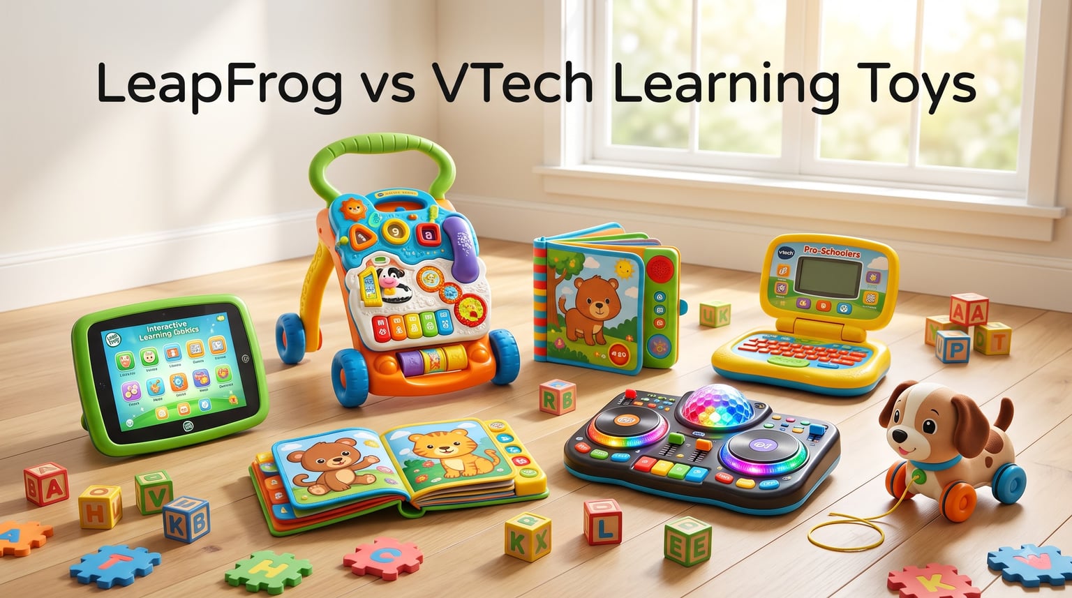 LeapFrog vs VTech Learning Toys