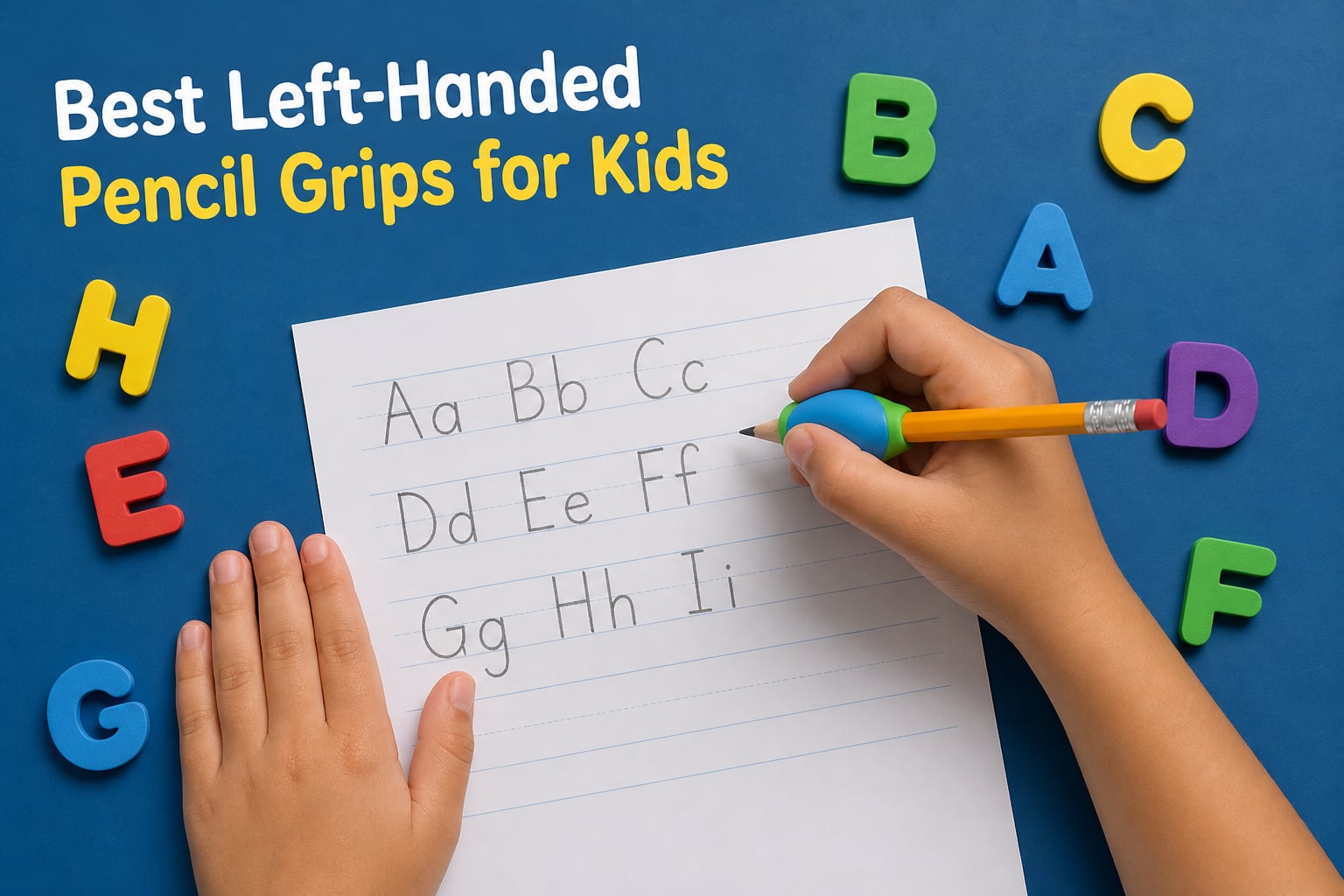 Best Left-Handed Pencil Grips for Kids