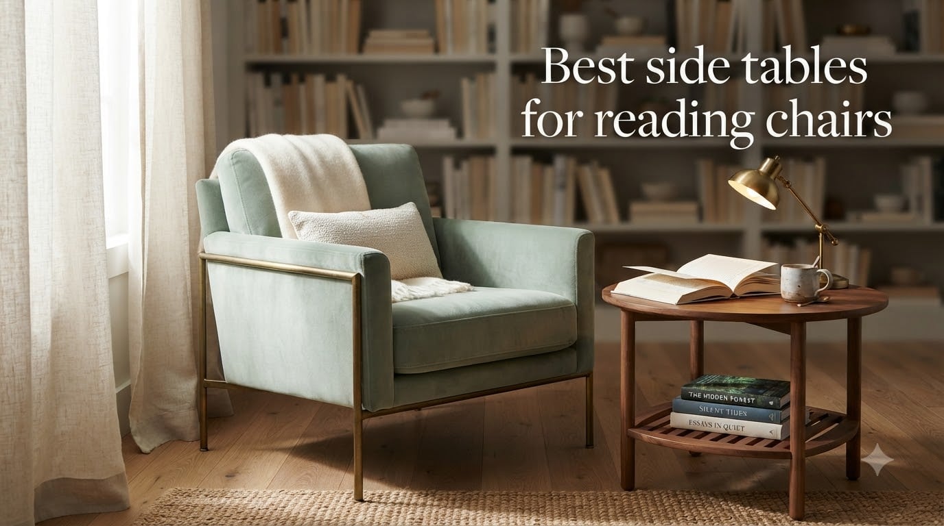 Best side tables for reading chairs