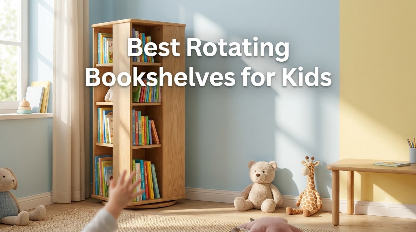 Best Rotating Bookshelves for Kids