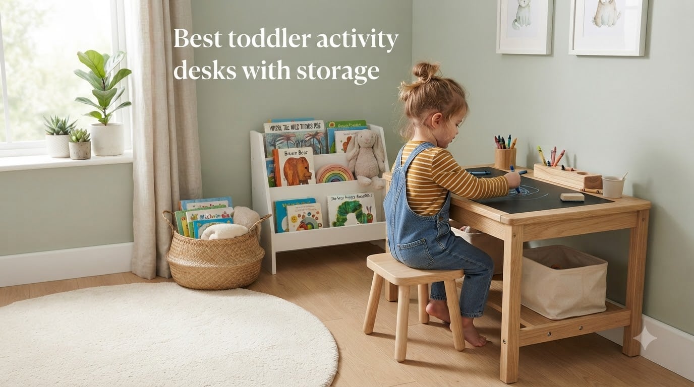 Best toddler activity desks with storage