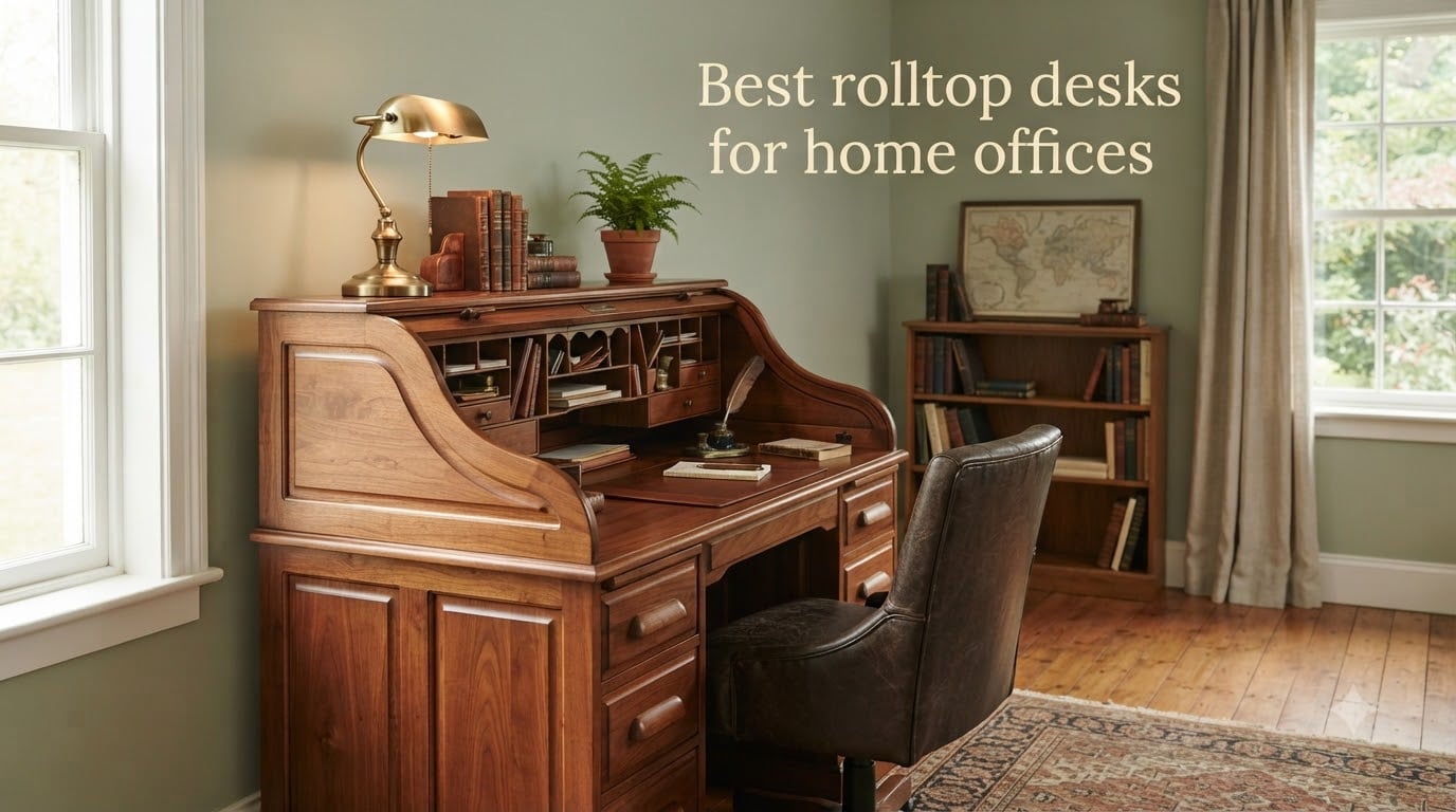 Best rolltop desks for home offices