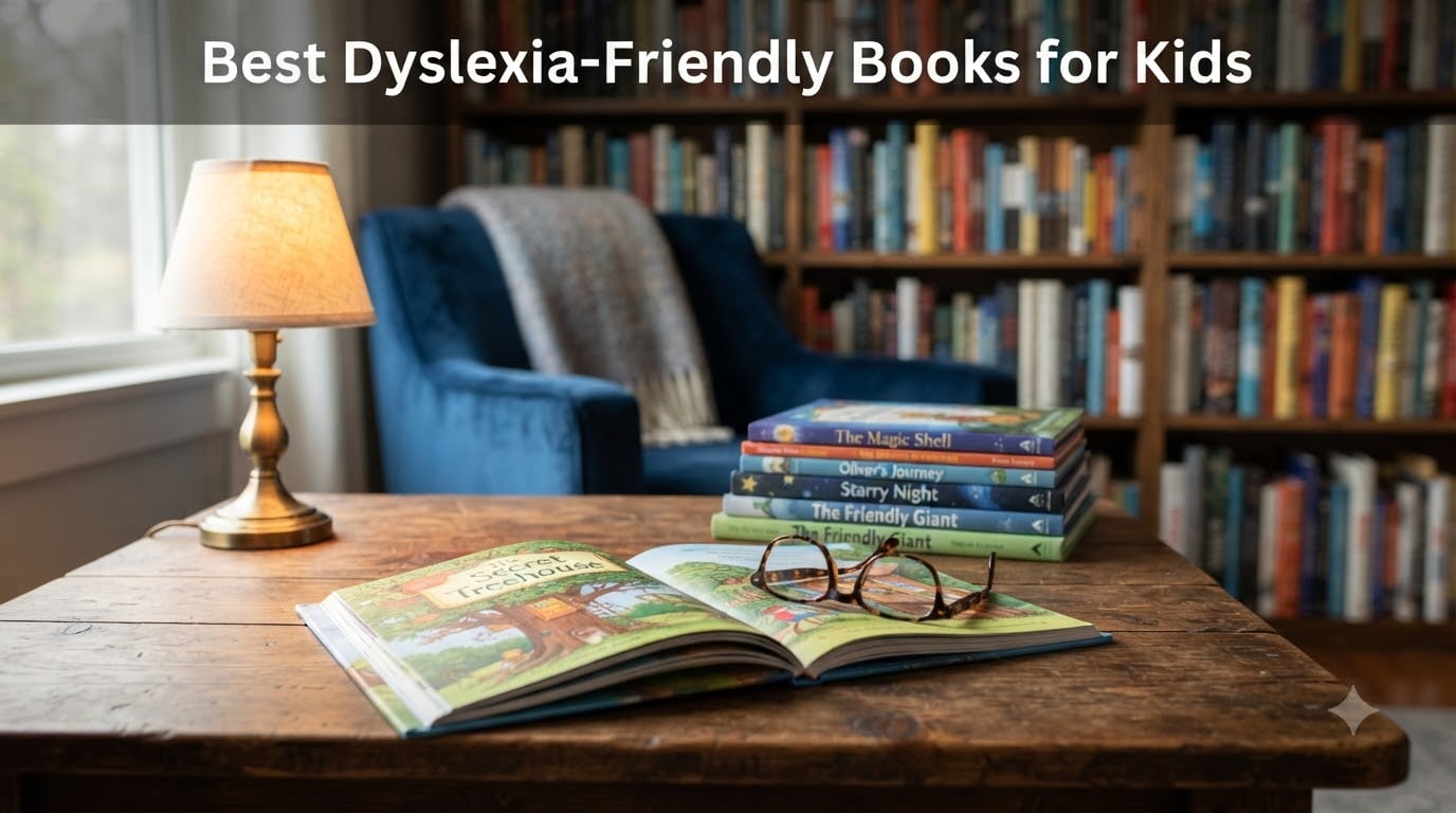 Best Dyslexia-Friendly Books for Kids