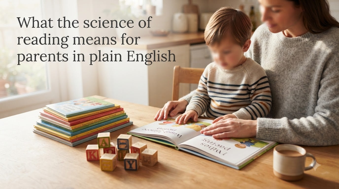What the science of reading means for parents in plain English