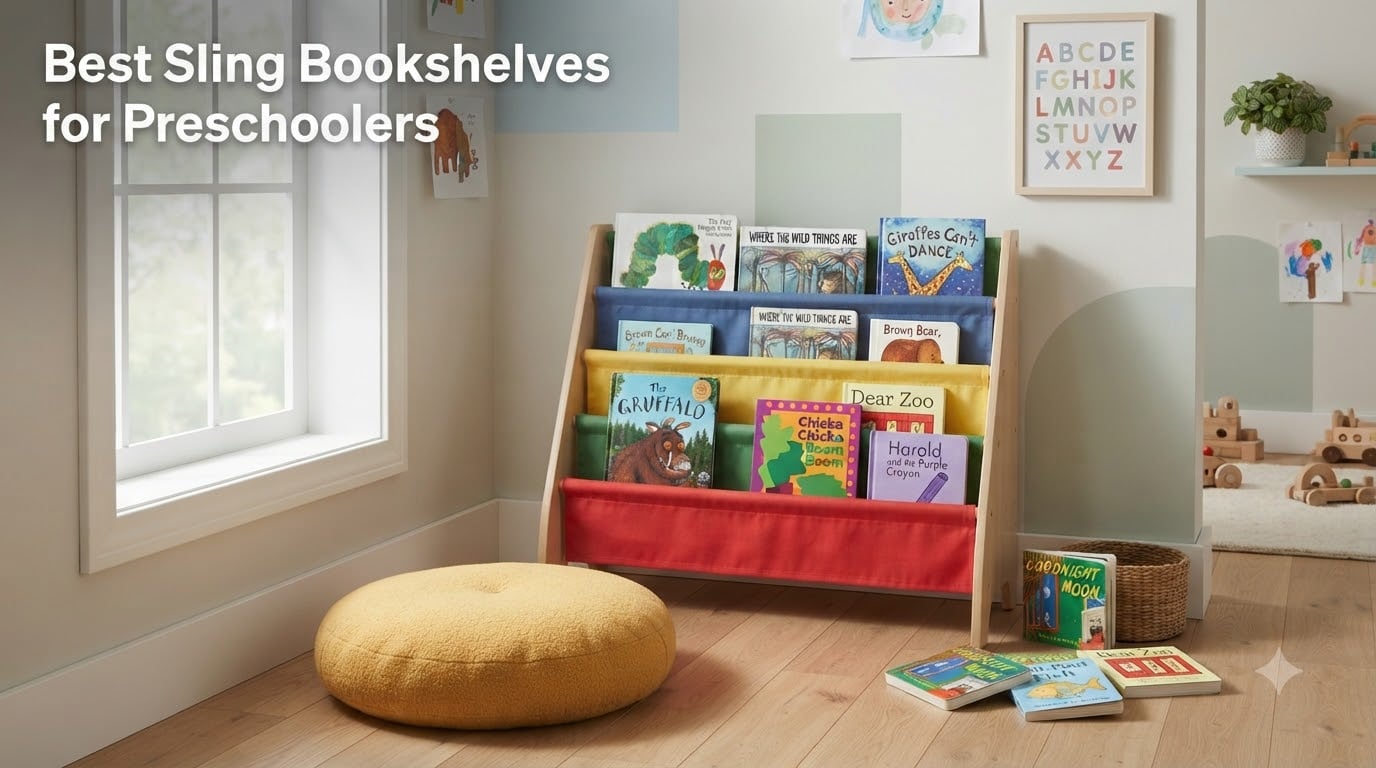 Best Sling Bookshelves for Preschoolers