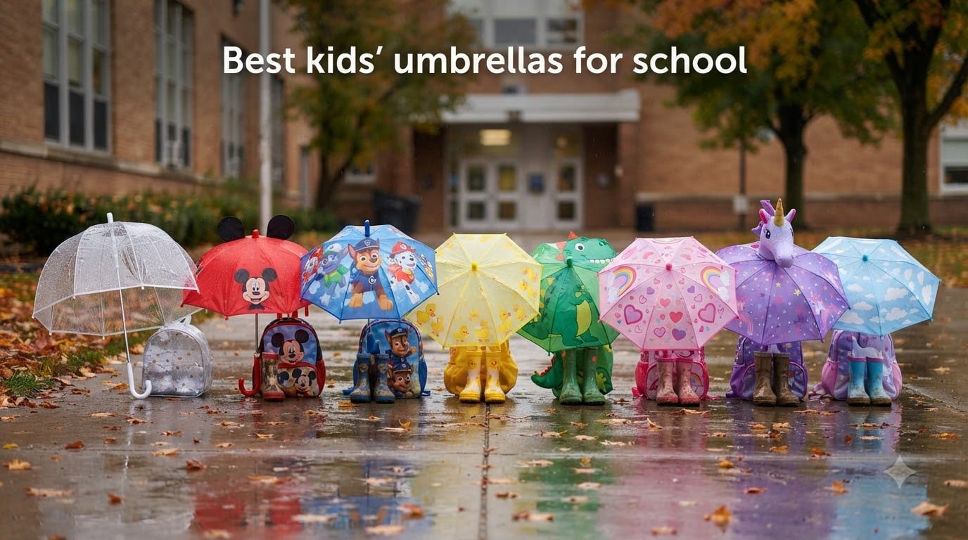 Best kids' umbrellas for school