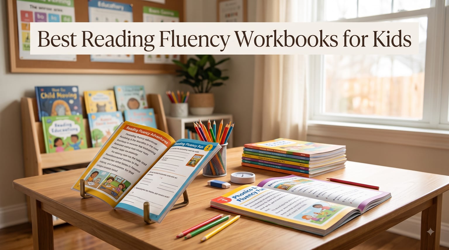 Best Reading Fluency Workbooks for Kids