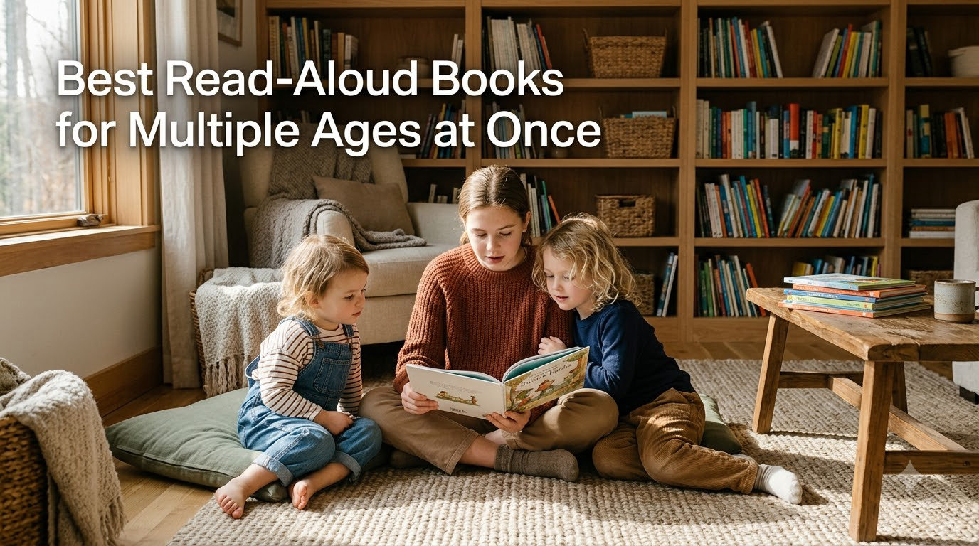 Best Read-Aloud Books for Multiple Ages at Once
