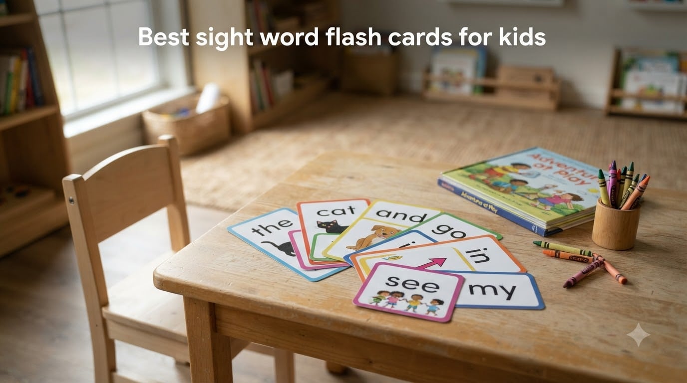 Best sight word flash cards for kids