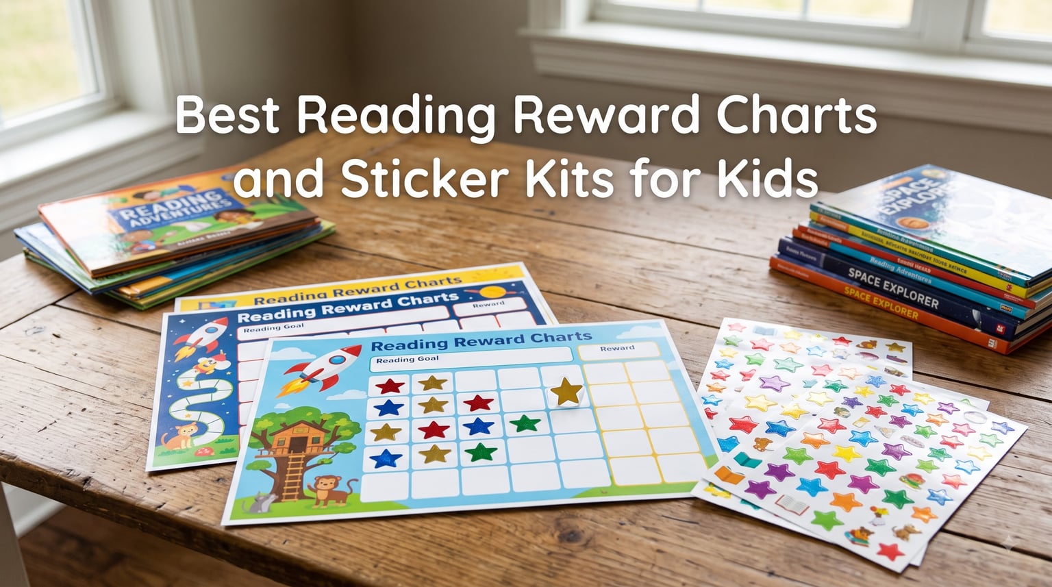 Best Reading Reward Charts and Sticker Kits for Kids