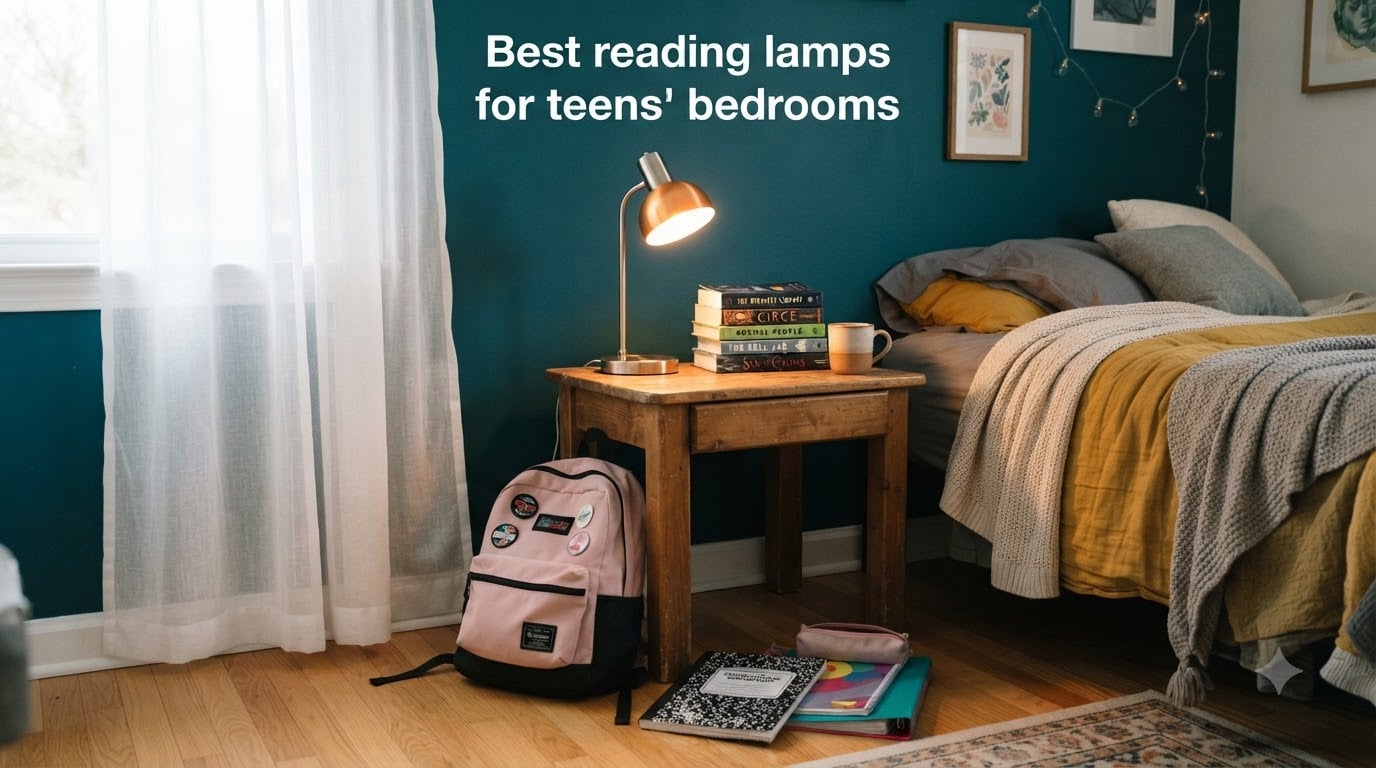 Best reading lamps for teens' bedrooms