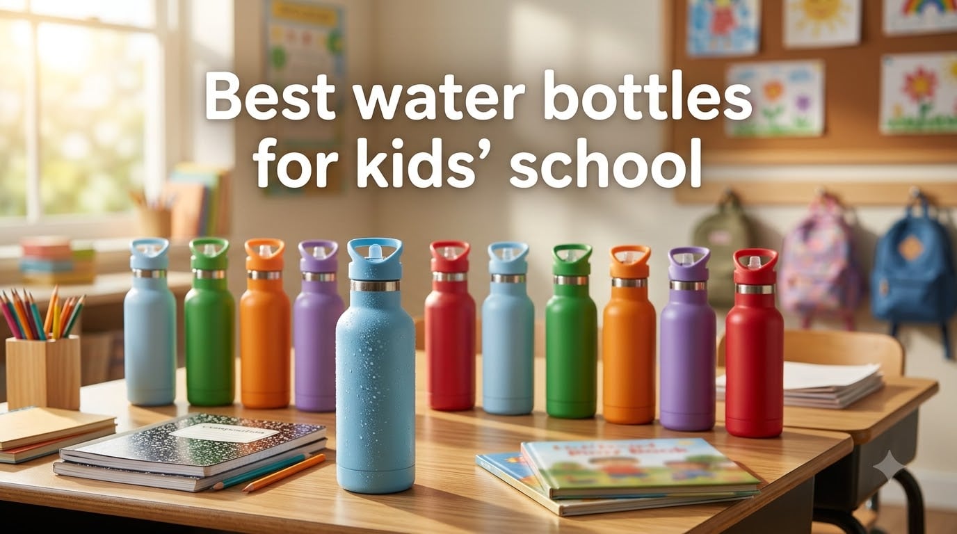 Best water bottles for kids' school