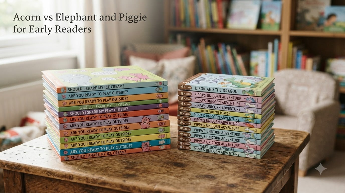 Acorn vs Elephant and Piggie for Early Readers