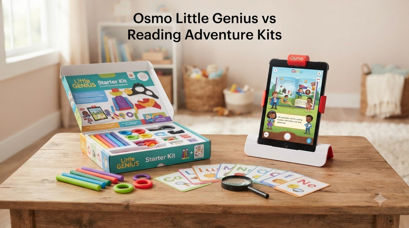 Osmo Little Genius vs Reading Adventure Kits
