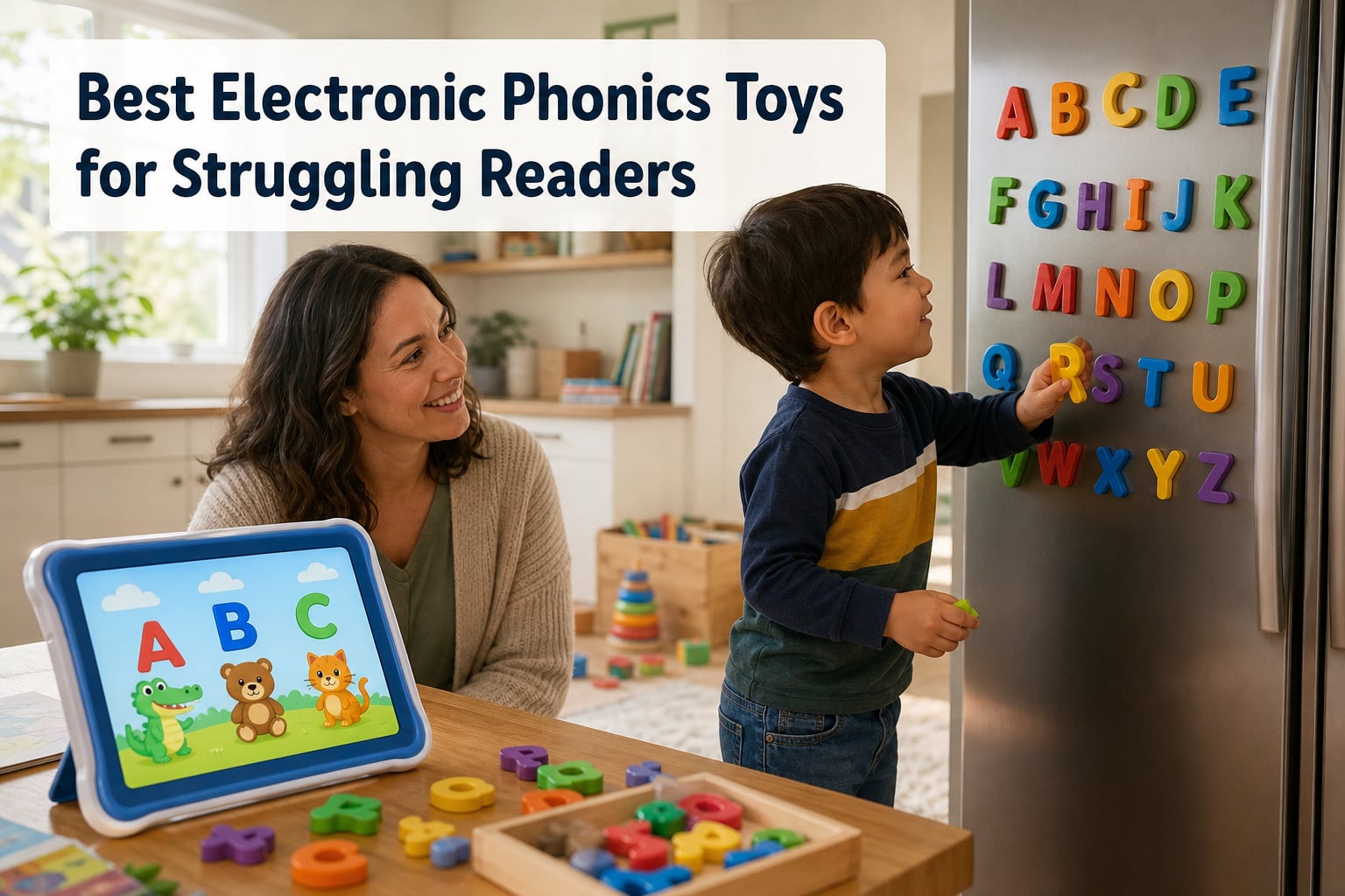 Best Electronic Phonics Toys for Struggling Readers