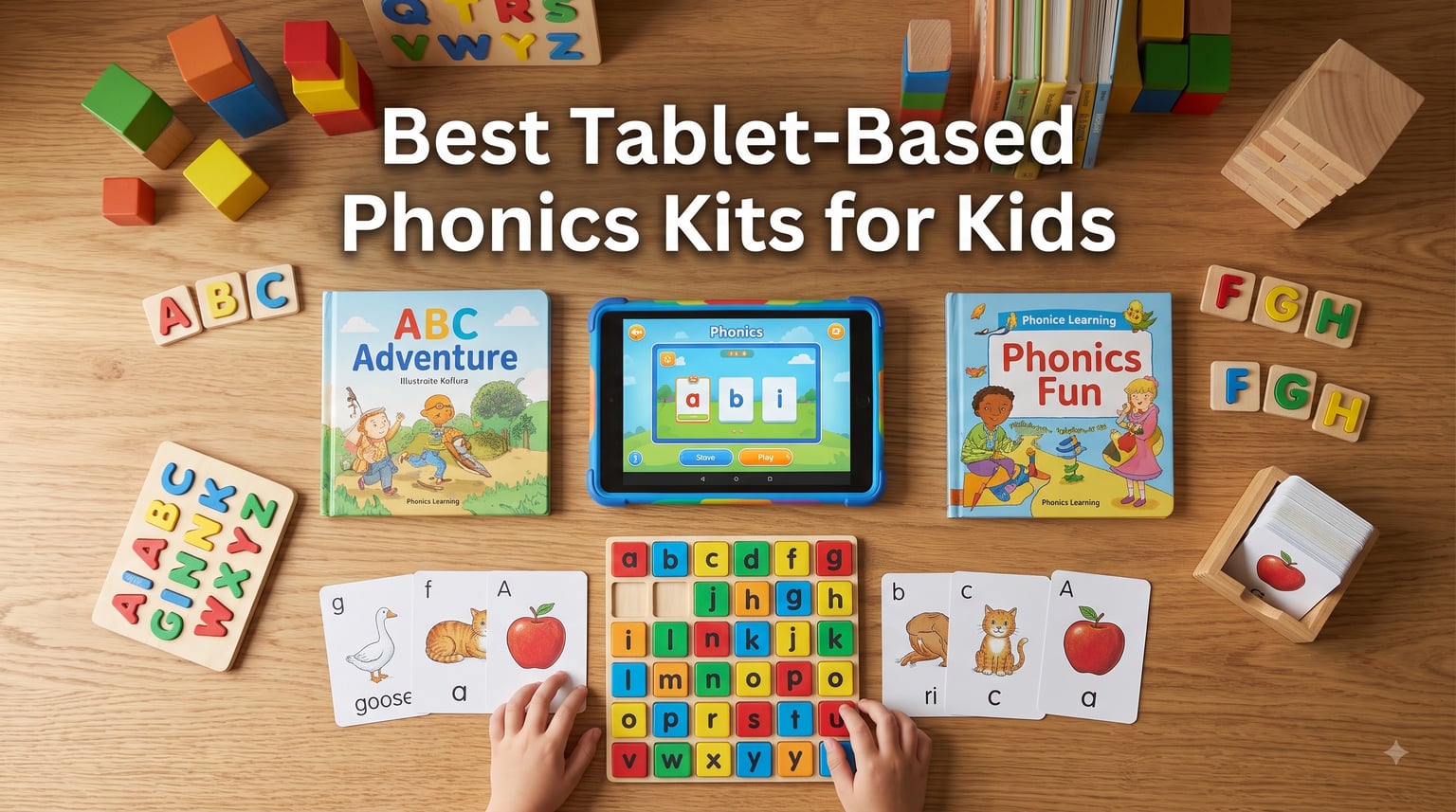 Best Tablet-Based Phonics Kits for Kids