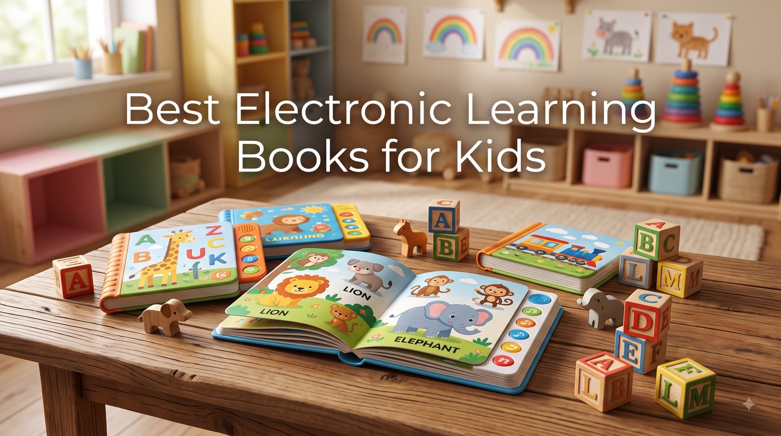 Best Electronic Learning Books for Kids