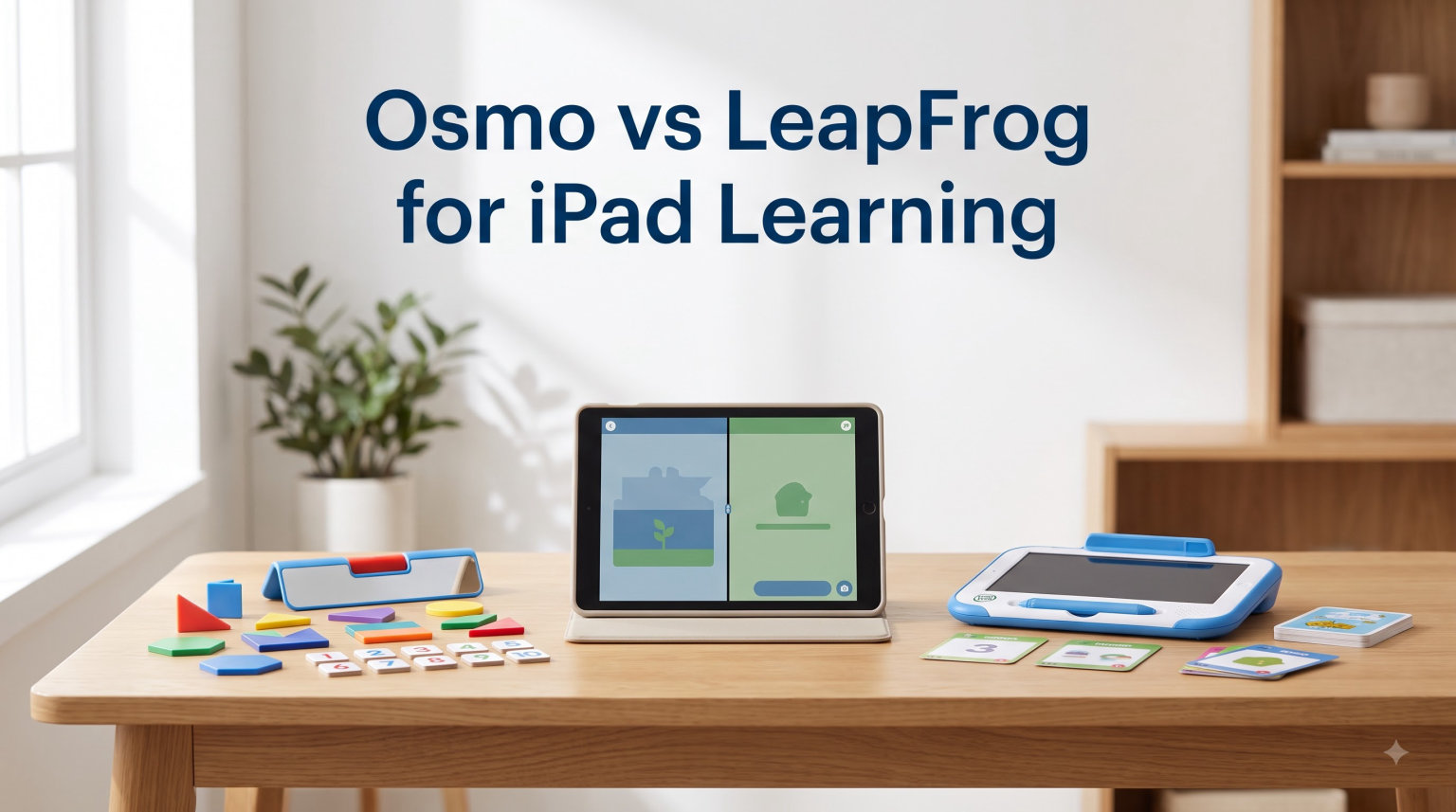 Osmo vs LeapFrog for iPad Learning