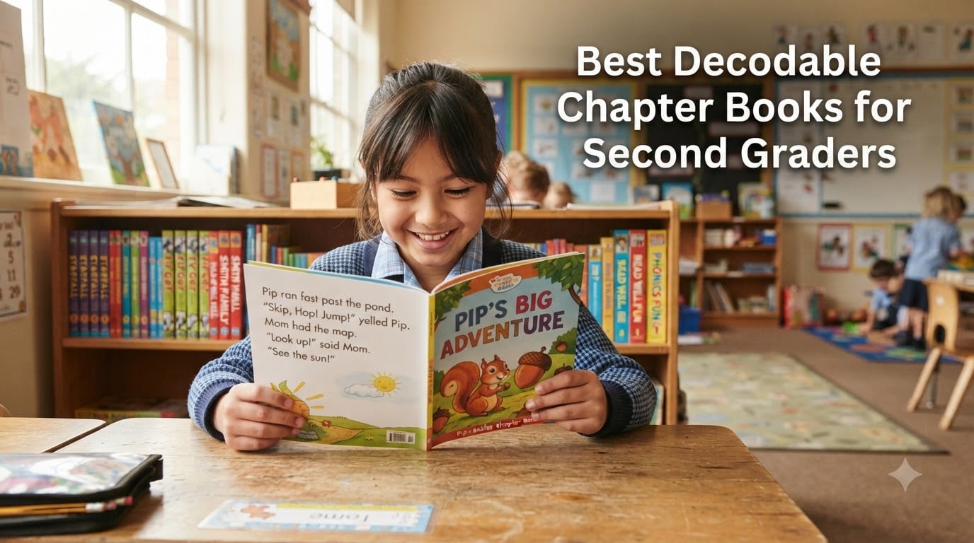 Best Decodable Chapter Books for Second Graders