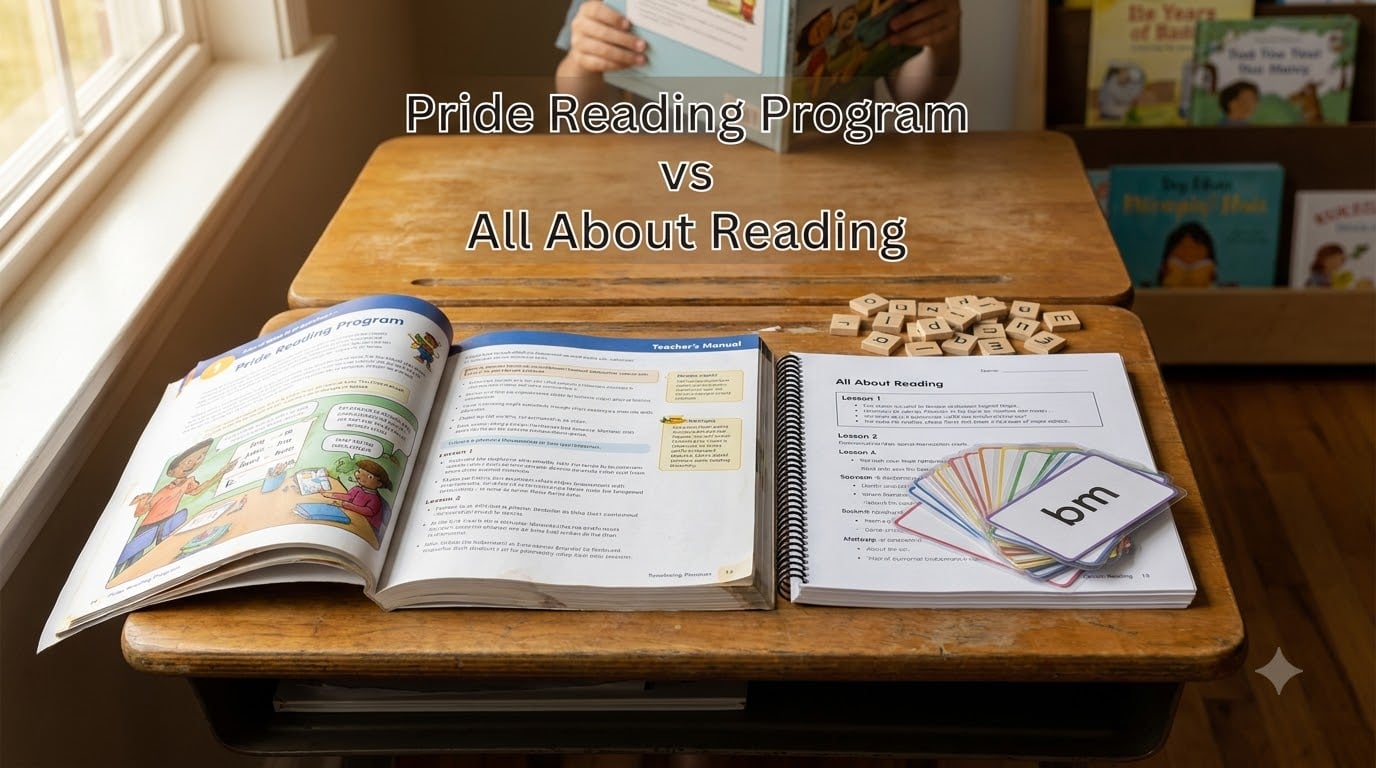 Pride Reading Program vs All About Reading