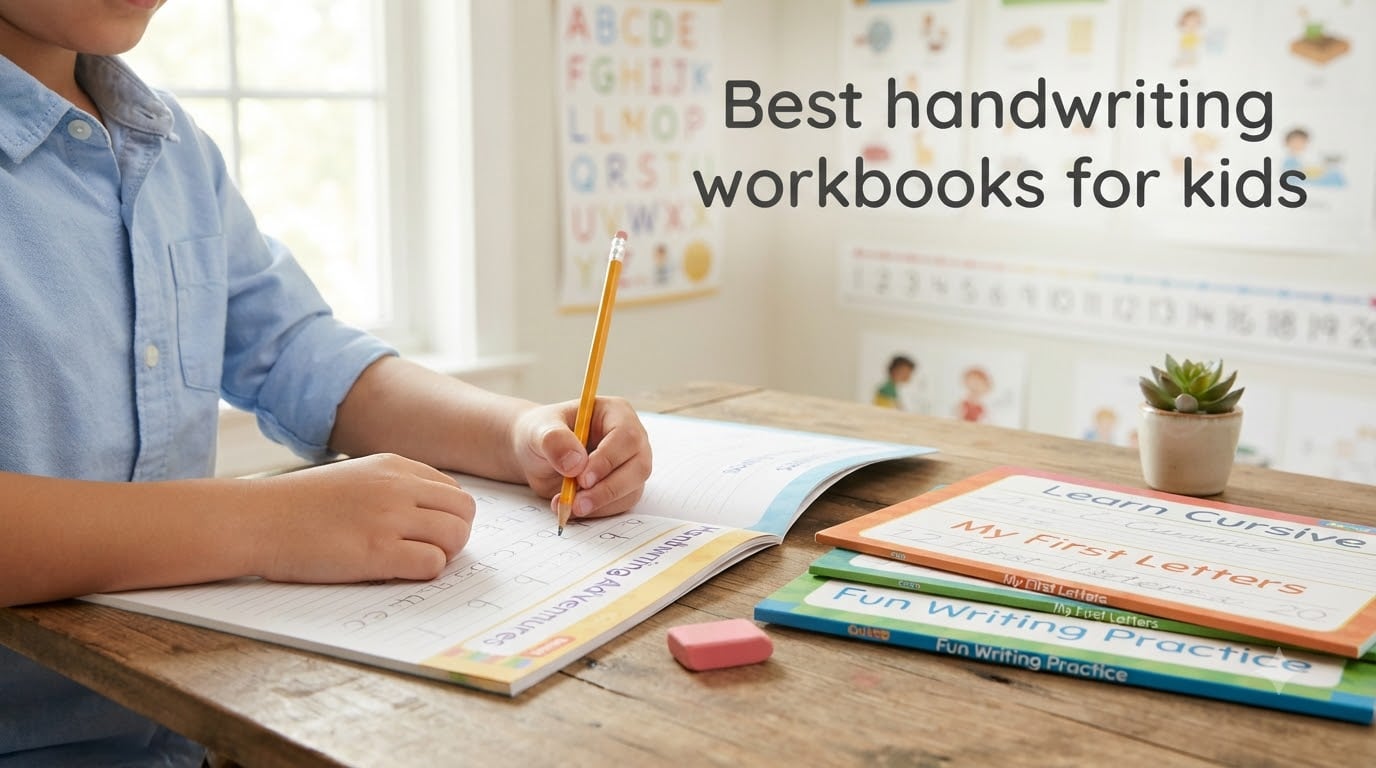 Best handwriting workbooks for kids