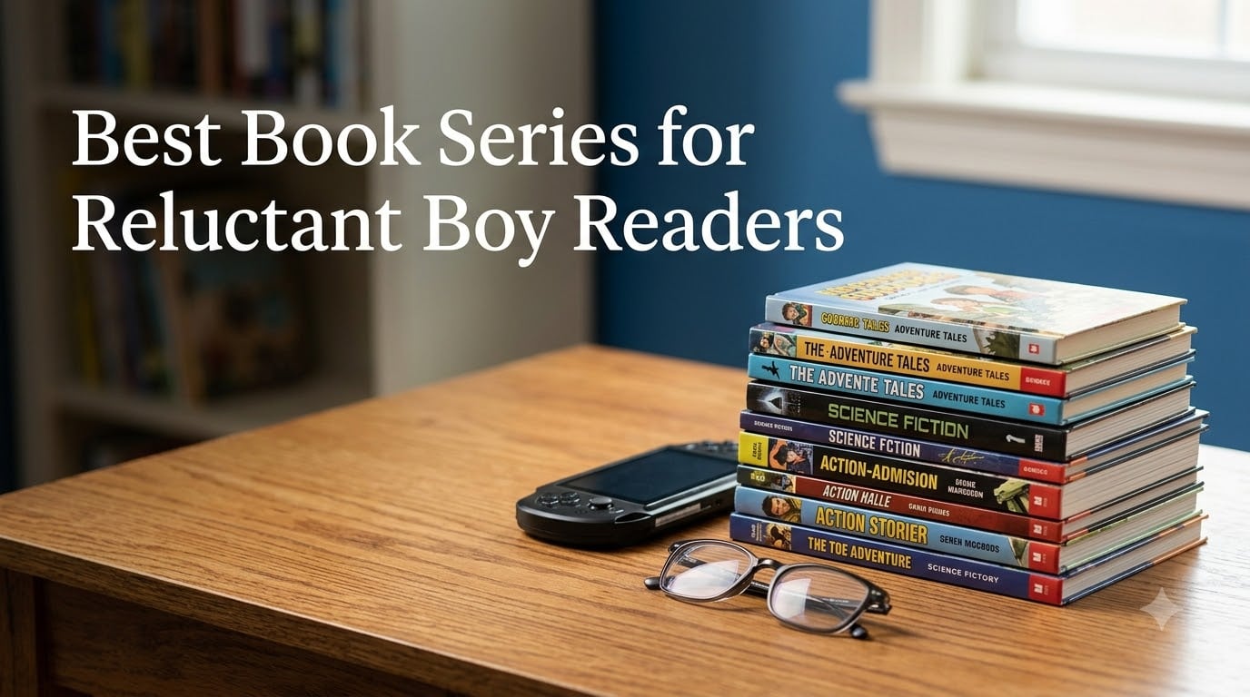 Best Book Series for Reluctant Boy Readers