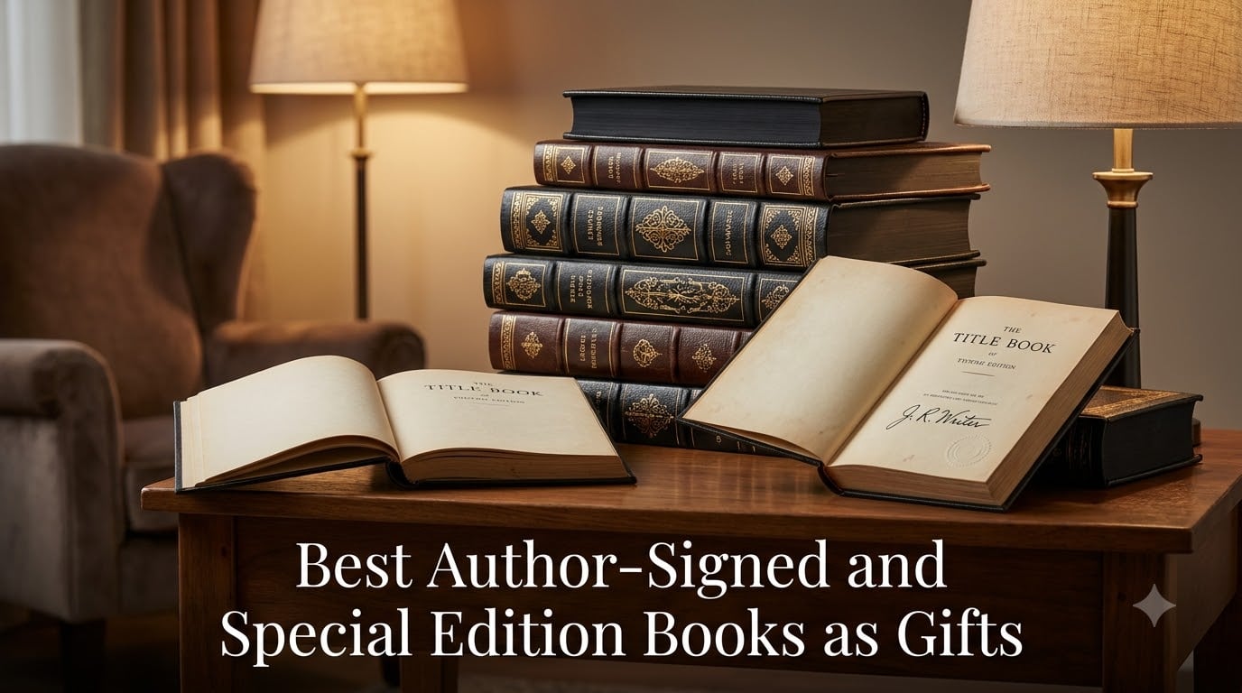 Best Author-Signed and Special Edition Books as Gifts