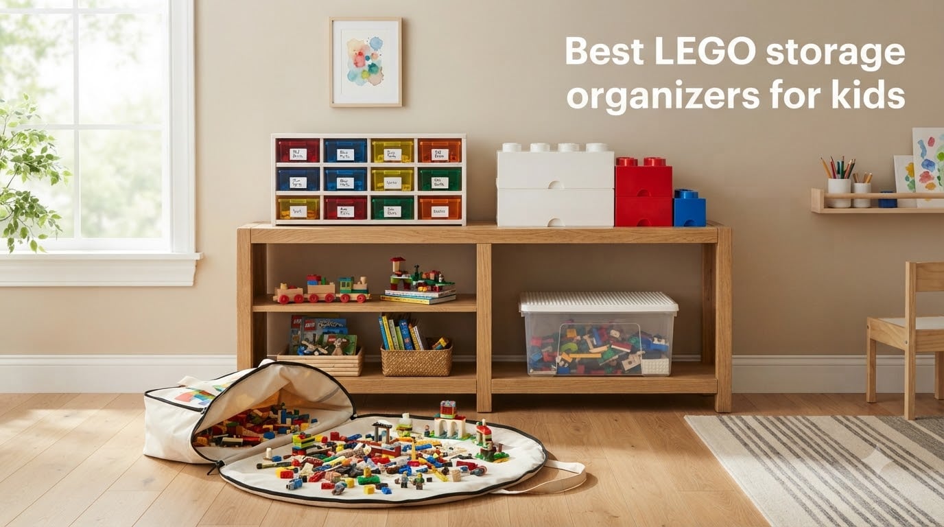 Best LEGO storage organizers for kids