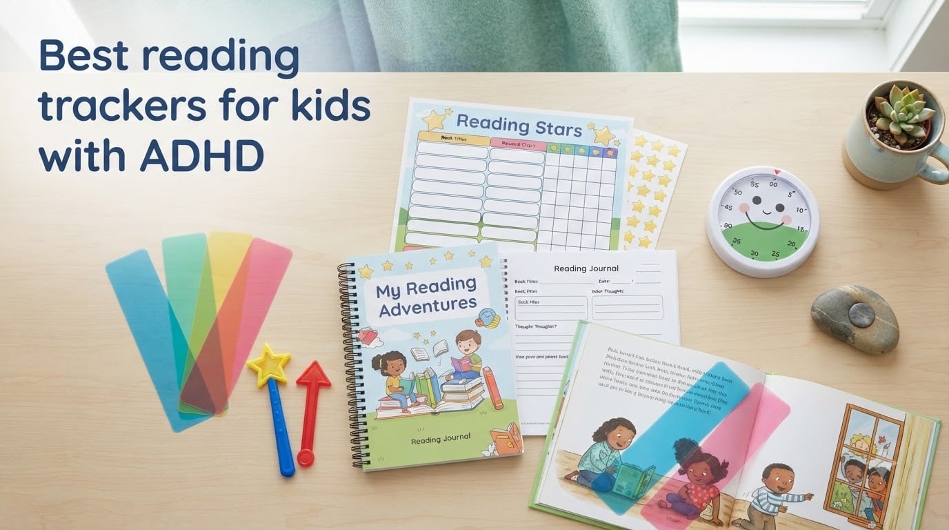 Best reading trackers for kids with ADHD