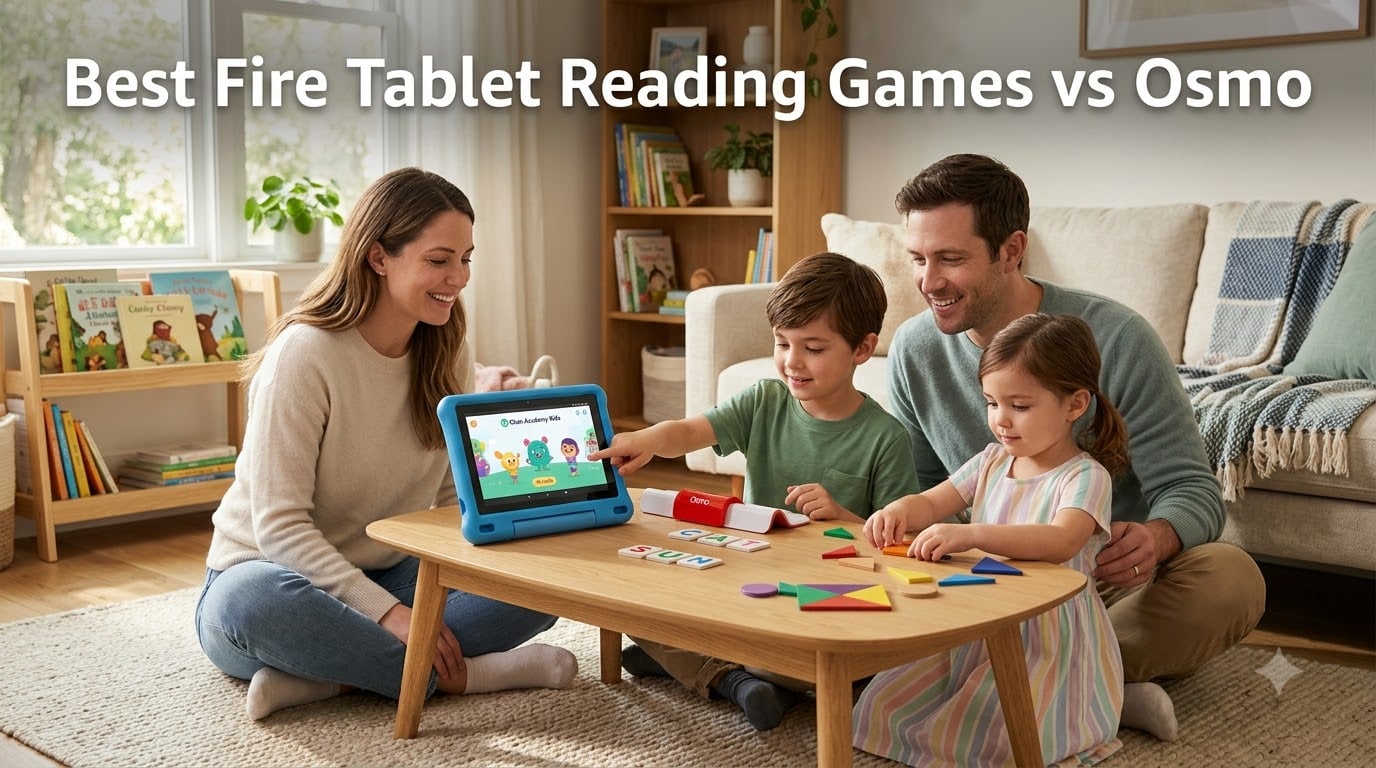 Best Fire Tablet Reading Games vs Osmo