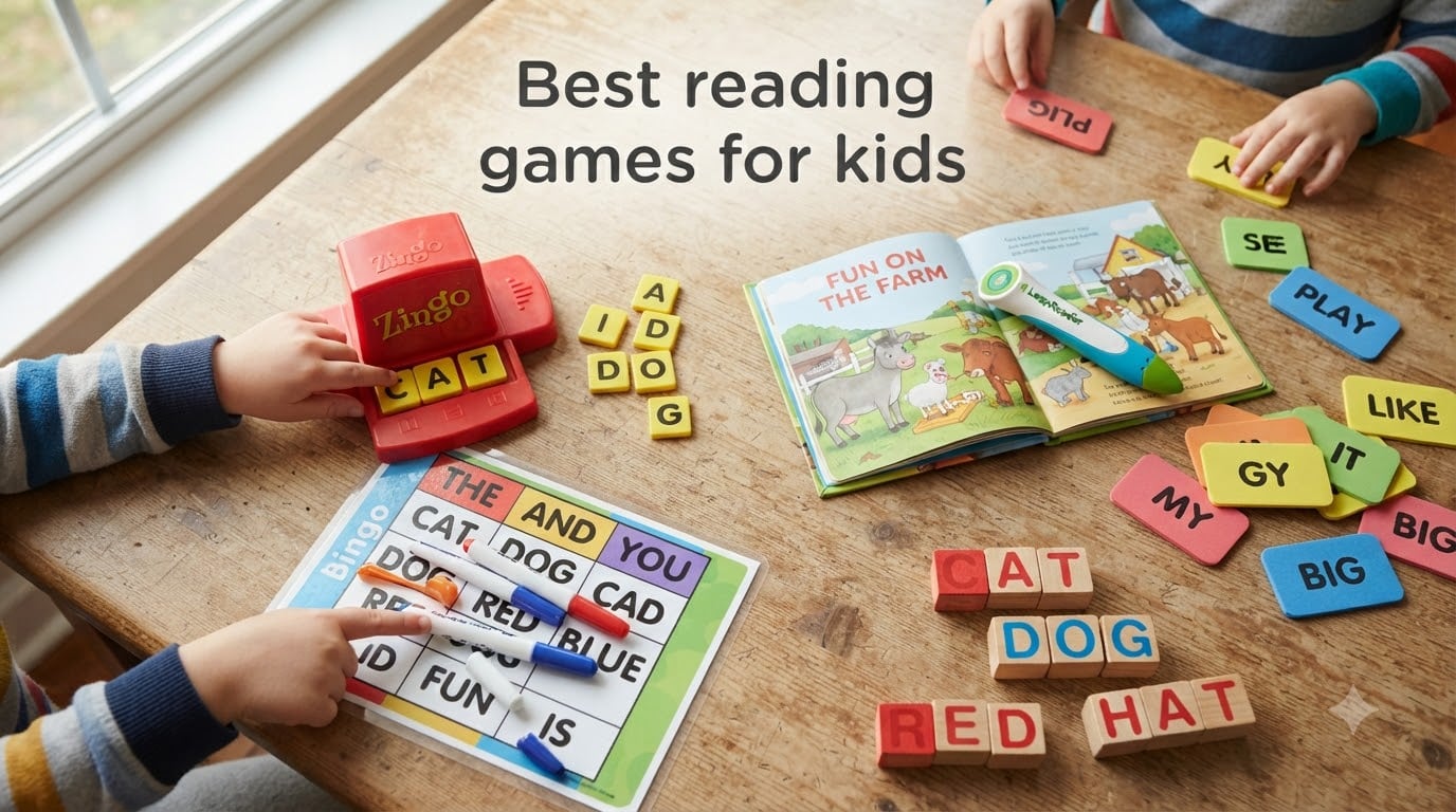 Best reading games for kids