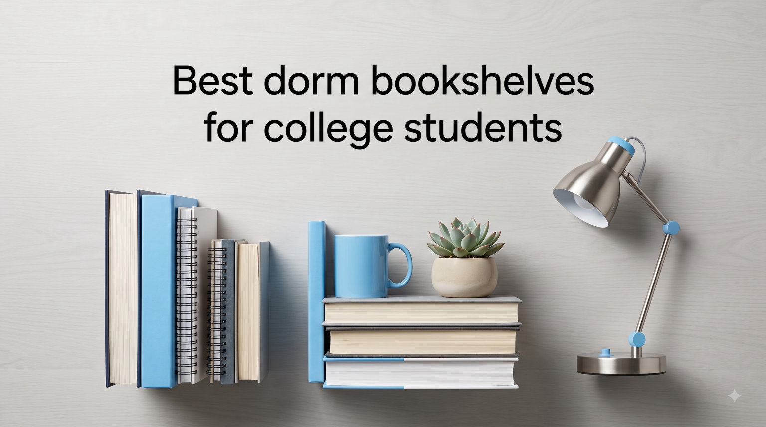 Best dorm bookshelves for college students