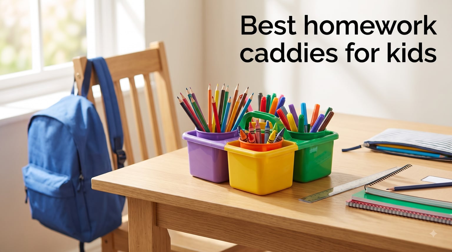 Best homework caddies for kids