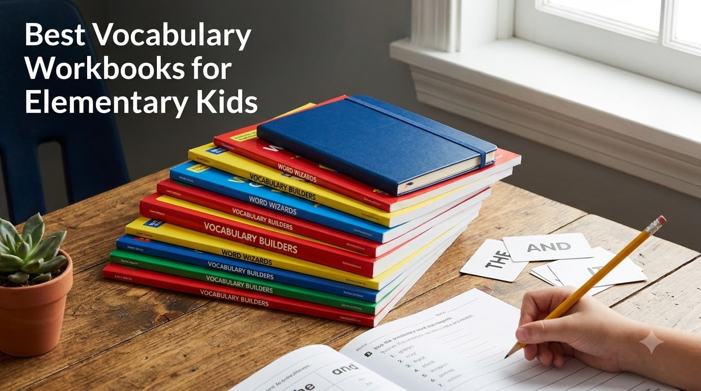 Best Vocabulary Workbooks for Elementary Kids