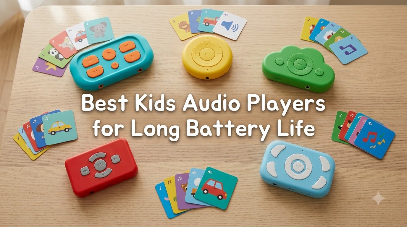 Best Kids Audio Players for Long Battery Life