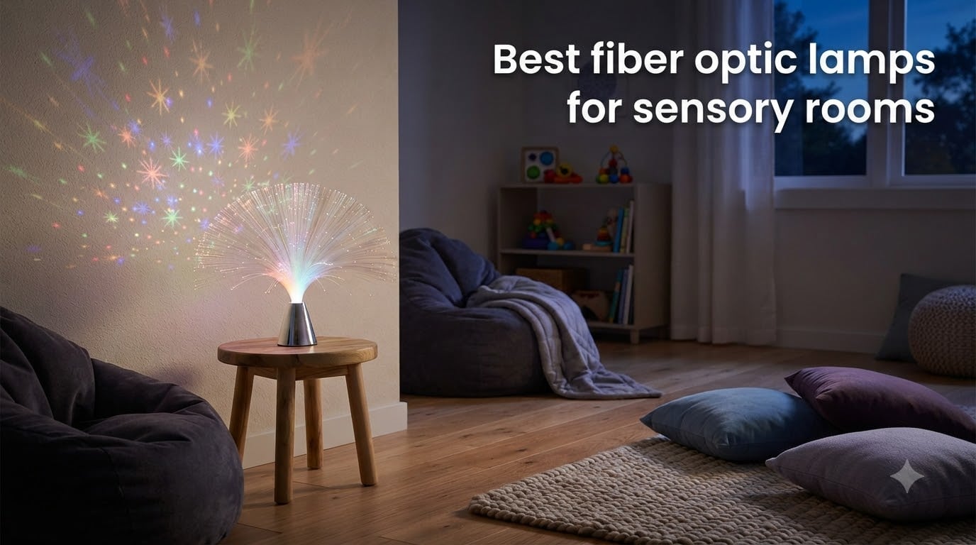 Best fiber optic lamps for sensory rooms