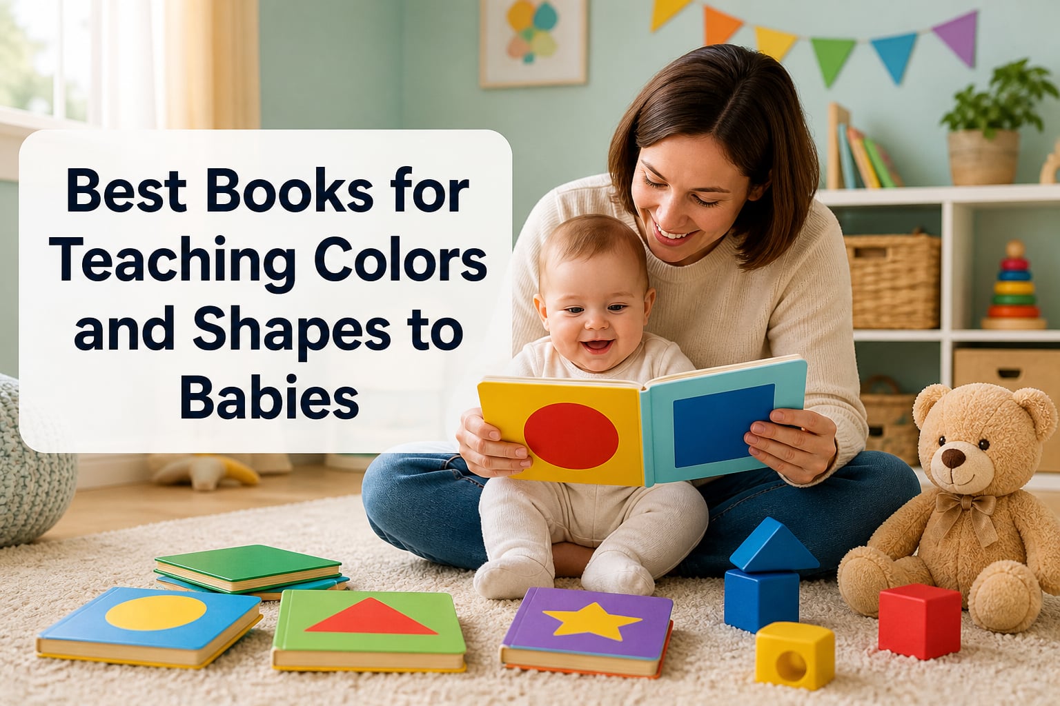 Best Books for Teaching Colors and Shapes to Babies