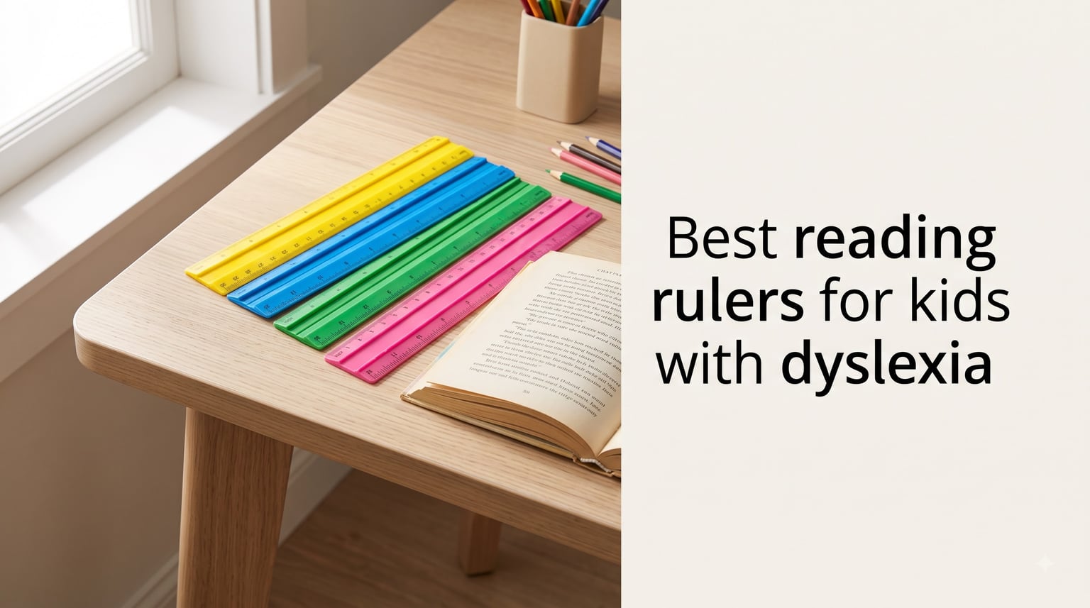 Best reading rulers for kids with dyslexia
