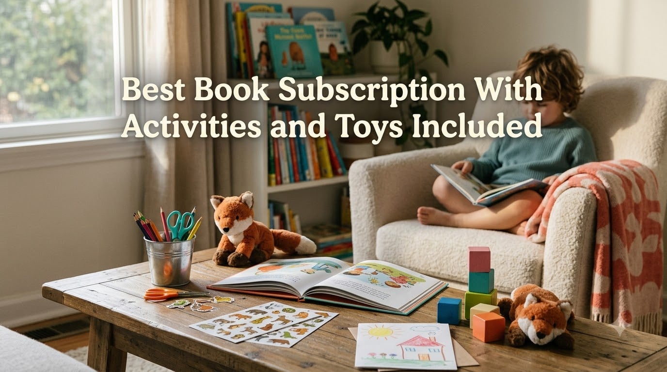 Best Book Subscription With Activities and Toys Included