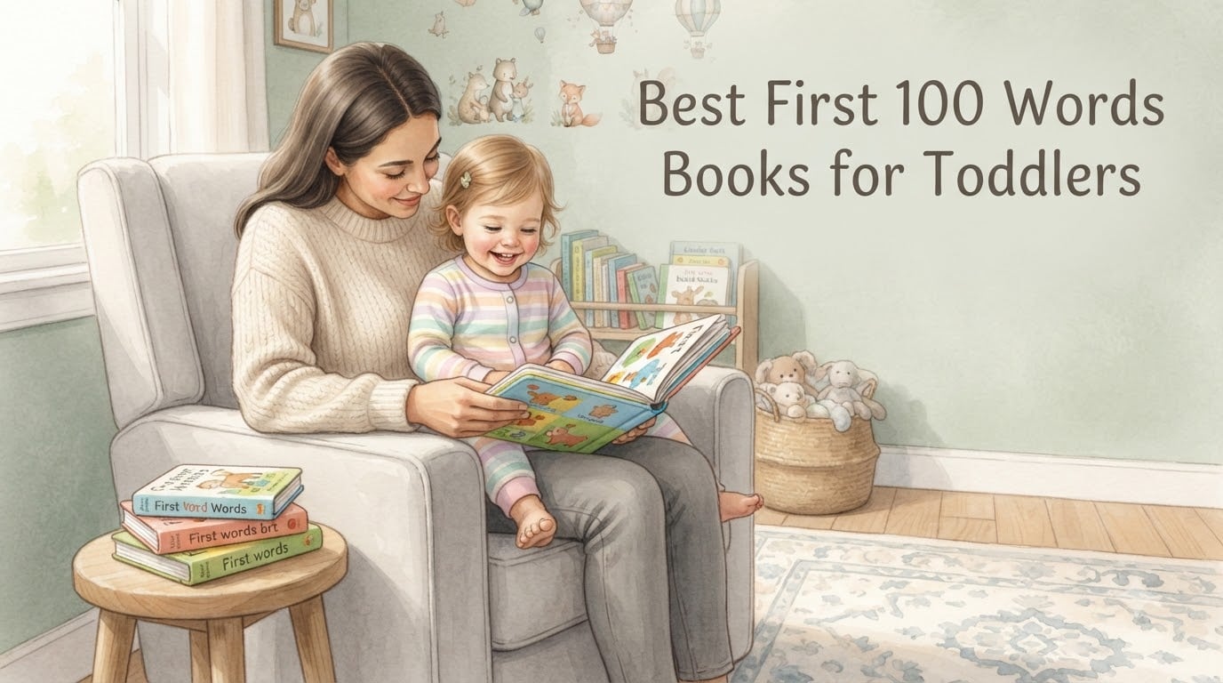 Best First 100 Words Books for Toddlers