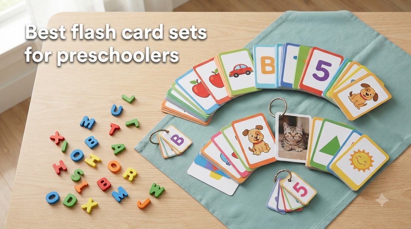 Best flash card sets for preschoolers
