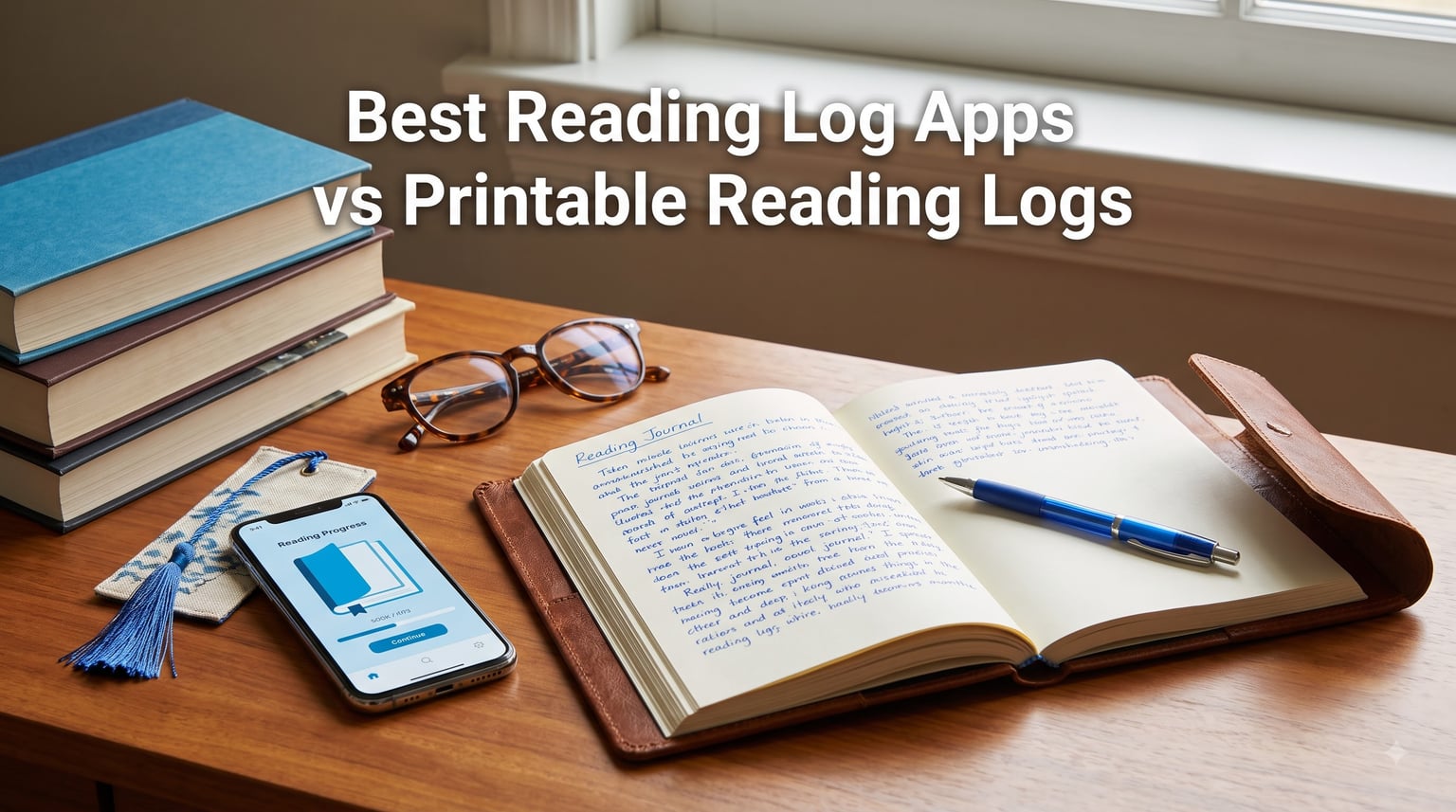 Best Reading Log Apps vs Printable Reading Logs